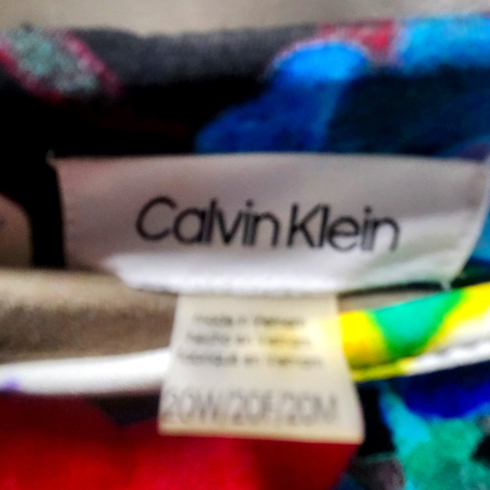 Calvin Klein Multicolor Midi Dress
